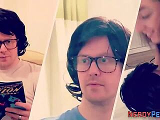 British Woman Teases Nerd in Intimate First-Time Encounter