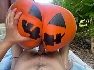 latina prostitute sucks big cock halloween outdoor