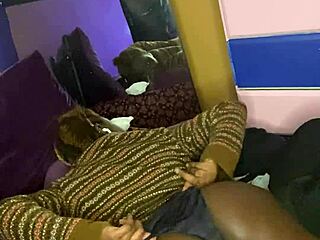 spanking her huge naughty ebony ass solo playtime