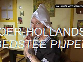 dutch milf chokes on deepthroat cock in hollandse dirty games frenzy