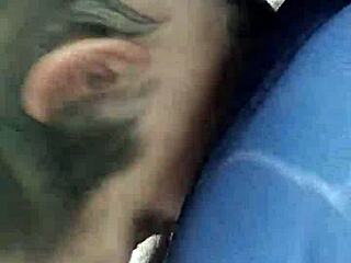 colorado car blowjob ends with hot cum in mouth