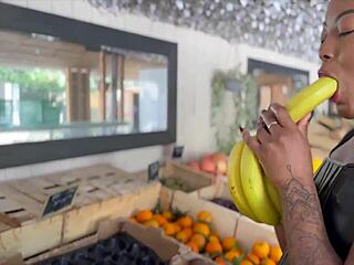 horny mixed babe hammered hard by two thick cocks