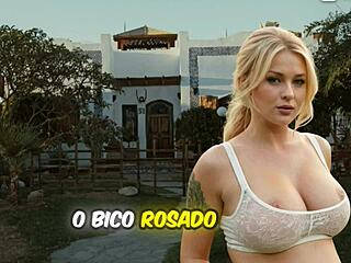 suggestive preggo brazilian teases with milky blowjob and creamy mouth finish