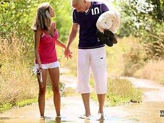 risqué riverside quickie bareback pounding teaser