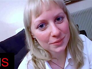 blonde milf ass pounded hard cumshot on belly