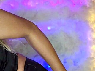 transvestite strokes cock in sexy outfit