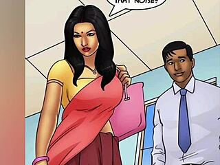 savita bhabhi's juicy indian pussy craves rough comic cock creampie action
