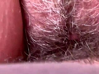Hairy Pussy Pounded Ultra Close Cumshot Explosion