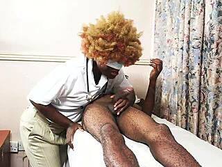 Medical check turns into bent over pussy licking and rough fucking