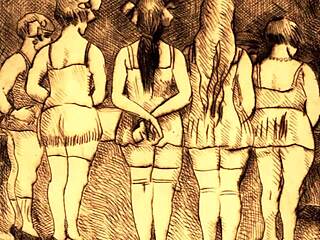 Vintage Erotic Art Scenes