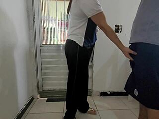 neighbor sends stepdaughter for eggs but i crave her fat ass instead