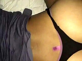 latina bent over doggystyle ass fuck in thong panties