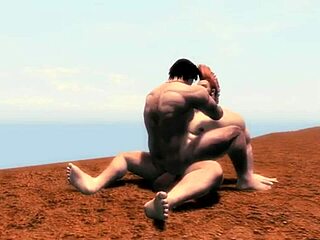 skyrim hunk bodybuilder pounds muscled ass game
