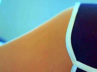 gorgeous teen vibrates to intense lovense lush orgasm sensation