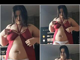 Kandy Kane's Big Tits Deepthroat Blowjob Slut Action