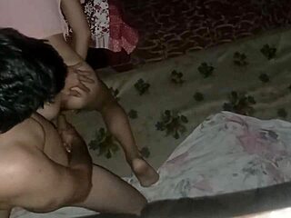 amateur couple bareback creampie pov with huge cock filling shaved pussy