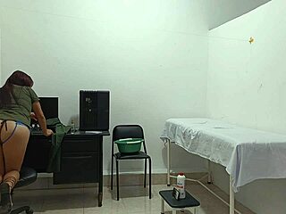 blind patient lured by horny nurse's masturbation moans