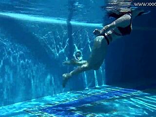 sheril blossom russian teen bikini underwater tease