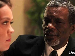 Deeper Naughty Brat Katie Kush Bound Choked Dominated Monster Cock Ride