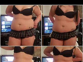 Kandy Kane's Big Tits Deepthroat Blowjob Slut Action