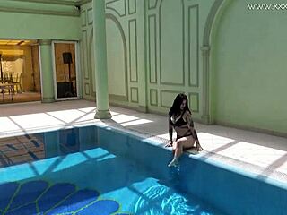 sheril blossom russian teen bikini underwater tease