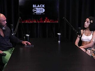 Safada Shows Tattoos On Tits After Talking Achievements Loves Fingering Ass And Giving Blowjobs - Bibi Hourani In Sheer Red!