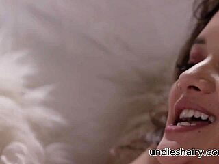 petite hairy lesbians scissor pussies to intense squirting orgasms