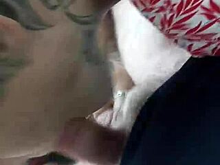 colorado car blowjob ends with hot cum in mouth