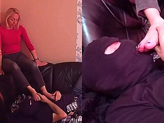 craving her feet worship on the sofa