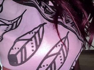 Busty stepmom trapped swallows stepson's cock then anal trembles