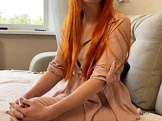 redhead fucks boss doggystyle kitchen cheating wife