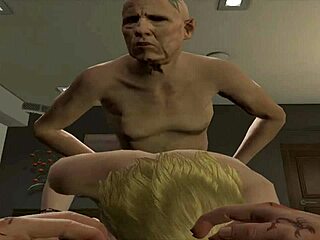 blonde slut pounded senseless in wild gangbang frenzy!