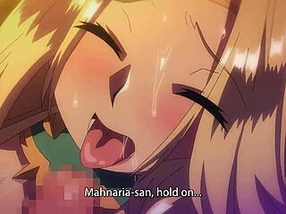 Suggestive Elf Teases Big Tits in Fantasy 3some