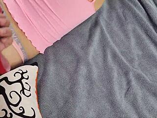 cute babe teases pretty ass homemade pov
