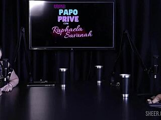 Charlottye's best moments in sheer red lingerie interview part 3