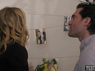 aussie milf joins busty mature ex for big cock boyfriend threesome pounding