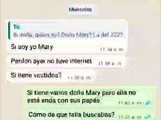 mary strips naked when husband leaves home