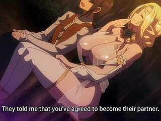 Suggestive Elf Teases Big Tits in Fantasy 3some