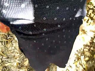 desi girlfriend hardcore doggy fucked outdoors by boyfriend