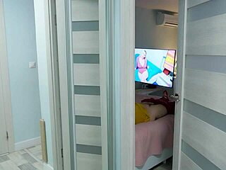 blonde big tits babe spies older man masturbating part 3