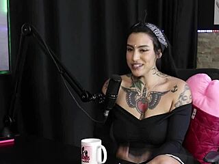 lexi mallet loves dp double penetration big cock in sheer red lingerie menage