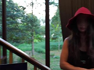 lost little red riding hood craves big bad wolf's throbbing cock deep