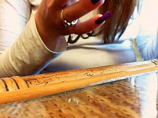 sexy italian long nails tease in relaxing asmr video