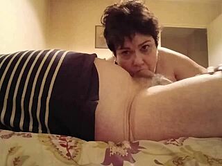 marie the slave housewife sucks master's cock homemade