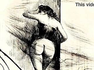 Lost in waves of desire from vintage erotic art passion