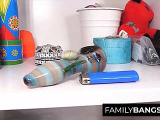 Nerd deflowered by naughty skinny whore gianna gem