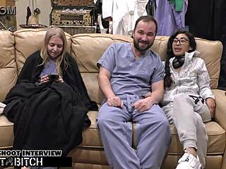 Jasmine Rose's Hairy Bush Blasted With Cum In Nurse Gaping Anal Ride