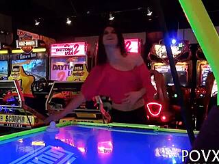 barely legal euro teen slut takes old man's rough pov hardcore fuck