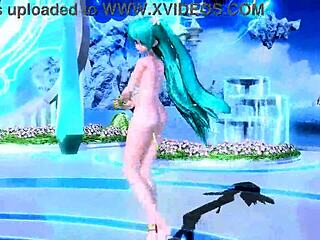 Hatsune Miku nude mod rocks full body exposure 🔥😍
