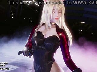 Watch Ahri's sexy Kpop dance in League hentai MMD uncensored